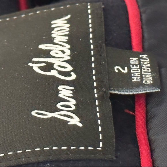 Sam Edelman military coat wool coat elegant gold royal buttons uniform stripes - Picture 11 of 13